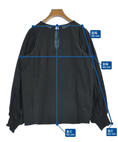 Libra Cue（リブラキュー）ブラウス 黒 サイズ:F レディース/2200640130060