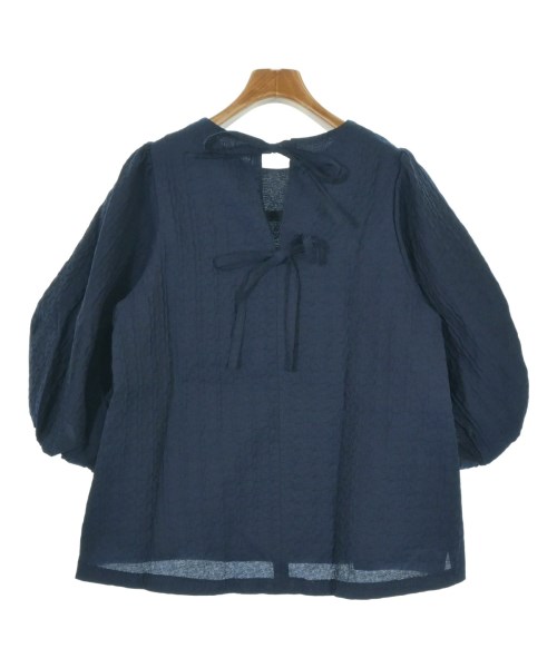 Maglie le cassetto（マーリエルカセット）ブラウス 紺 サイズ:9(M位) レディース/2200674874015