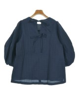 Maglie le cassetto（マーリエルカセット）ブラウス 紺 サイズ:9(M位) レディース/2200674874015
