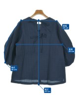 Maglie le cassetto（マーリエルカセット）ブラウス 紺 サイズ:9(M位) レディース/2200674874015