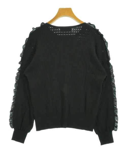 Maglie le cassetto（マーリエルカセット）ニット・セーター 黒 サイズ:9(M位) レディース/2200709549123