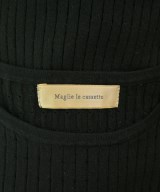 Maglie le cassetto（マーリエルカセット）ニット・セーター 黒 サイズ:9(M位) レディース/2200709549123