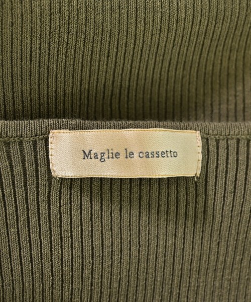 Maglie le cassetto（マーリエルカセット）ニット・セーター カーキ サイズ:7(S位) レディース/2200713287035