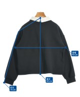 Maglie le cassetto（マーリエルカセット）Tシャツ・カットソー 黒 サイズ:9(M位) レディース/2200654379035