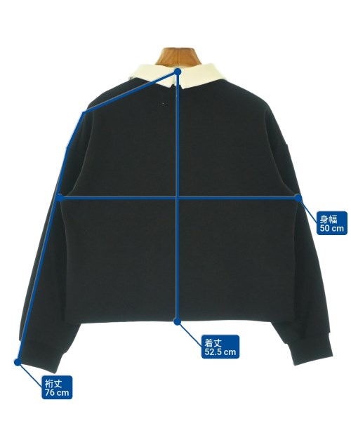 Maglie le cassetto（マーリエルカセット）スウェット 黒 サイズ:9(M位) レディース/2200691314013