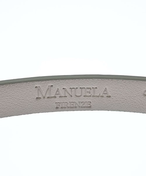 MANUELA FIRENZE（マヌエラフレンツェ）ベルト グレー サイズ:90cm レディース/2200703943729
