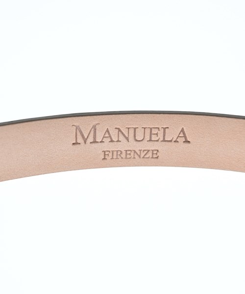 MANUELA FIRENZE（マヌエラフレンツェ）ベルト 茶 サイズ:85 レディース/2200703943774