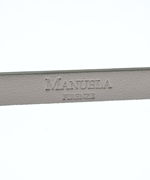 MANUELA FIRENZE（マヌエラフレンツェ）ベルト グレー サイズ:85cm レディース/2200703948137