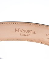 MANUELA FIRENZE（マヌエラフレンツェ）ベルト 黒 サイズ:- レディース/2200725031312
