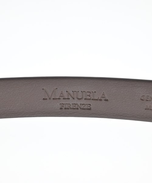 MANUELA FIRENZE（マヌエラフレンツェ）ベルト 茶 サイズ:- レディース/2200725031336