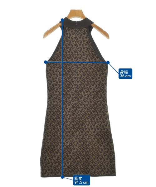 MICHAEL KORS（マイケルコース）ワンピース 茶 サイズ:S レディース/2200642964069