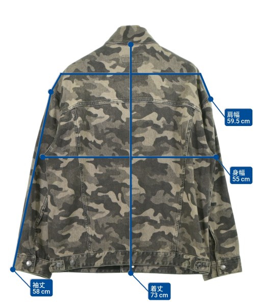 MICHAEL KORS（マイケルコース）デニムジャケット グレー サイズ:S/M(M位) メンズ/2200610899027