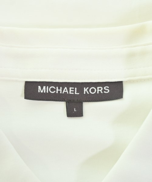 MICHAEL KORS（マイケルコース）ポロシャツ 白 サイズ:L メンズ/2200676381047