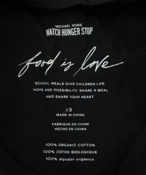 MICHAEL KORS（マイケルコース）Tシャツ・カットソー 黒 サイズ:XS レディース/2200714526119