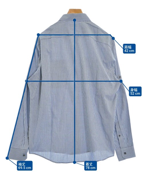 MICHAEL KORS（マイケルコース）カジュアルシャツ 青 サイズ:L メンズ/2200663520022