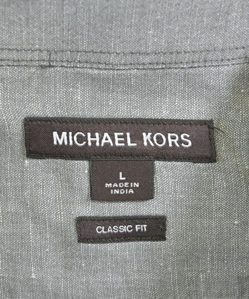 MICHAEL KORS（マイケルコース）カジュアルシャツ グレー サイズ:L メンズ/2200663520046