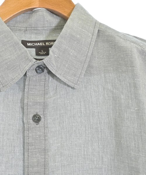 MICHAEL KORS（マイケルコース）カジュアルシャツ グレー サイズ:L メンズ/2200663520046