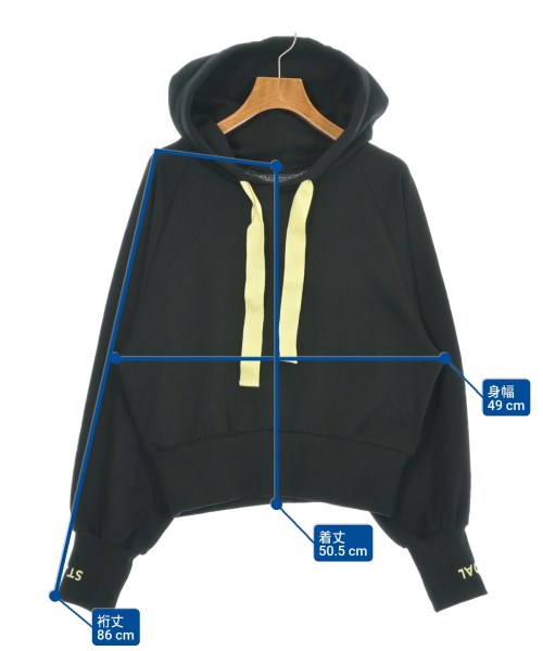 miette（ミエット）パーカー 黒 サイズ:F レディース/2200675058100