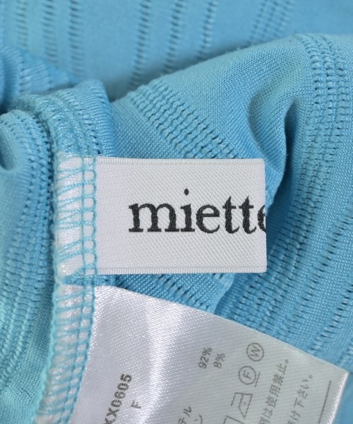 miette（ミエット）ワンピース 青 サイズ:F レディース/2200695114091