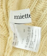 miette（ミエット）ニット・セーター 白 サイズ:F レディース/2200659925039