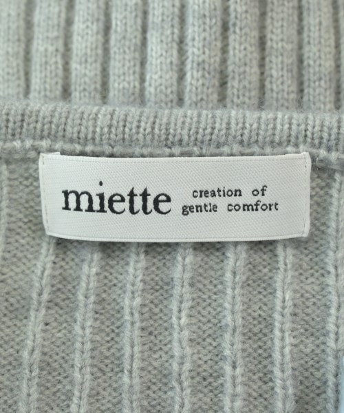 miette（ミエット）カーディガン グレー サイズ:-(M位) レディース/2200659925046