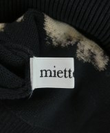 miette（ミエット）ニット・セーター 黒 サイズ:F レディース/2200682405041