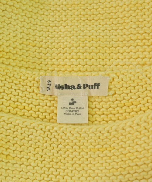 Misha & Puff（ミーシャアンドパフ）ニット 黄 サイズ:110(5T-6T) キッズ/2200676193053