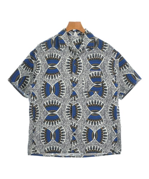 moyan AFRICA(モヤンアフリカ)カジュアルシャツ 紺 サイズ:S/2200659135032