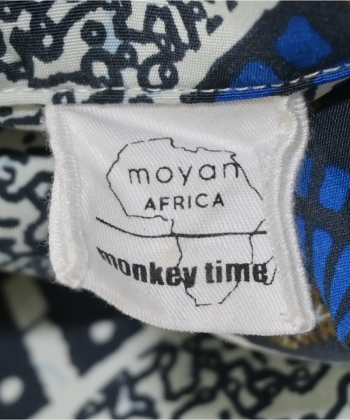 moyan AFRICA（モヤンアフリカ）カジュアルシャツ 紺 サイズ:S メンズ/2200659135032