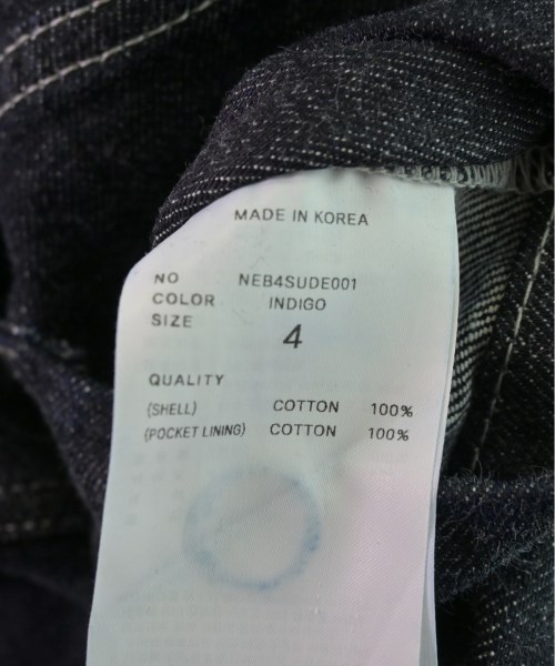 NEITHERS（ネイダース）デニムパンツ 紺 サイズ:4(XL位) メンズ/2200536042026
