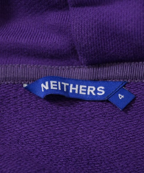 NEITHERS（ネイダース）パーカー 紫 サイズ:4(XL位) メンズ/2200626188023