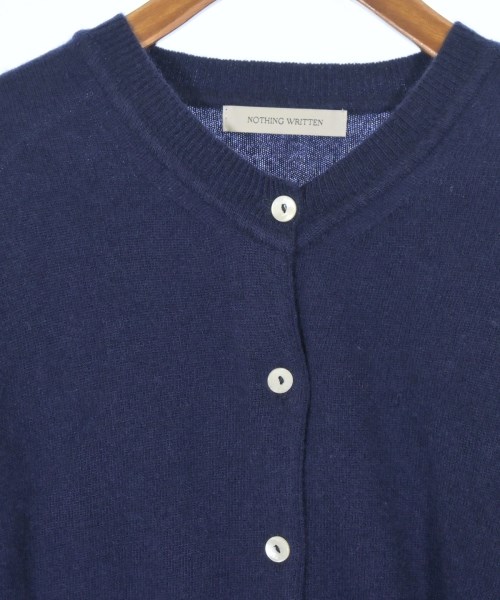 NOTHING WRITTEN（ナッシングリトゥン）カーディガン 紺 サイズ:-(S位) レディース/2200667171084