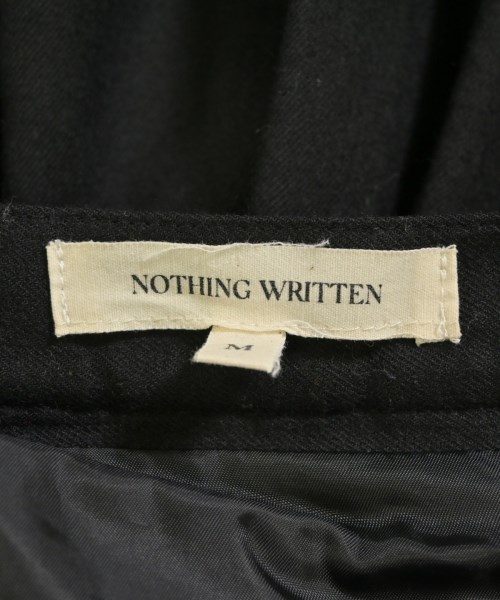NOTHING WRITTEN（ナッシングリトゥン）ひざ丈スカート 黒 サイズ:M レディース/2200735897069