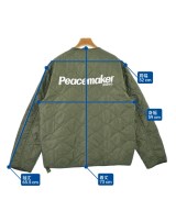 PEACEMAKER（ピースメーカー）ミリタリーブルゾン カーキ サイズ:S メンズ/2200636175068
