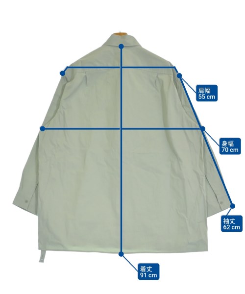 PEACEMAKER（ピースメーカー）カジュアルシャツ 緑 サイズ:XS メンズ/2200640724030