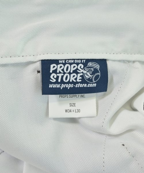 PROPS-STORE（プロップスストア）チノパン 茶 サイズ:34(XL位) メンズ/2200728973039