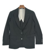 soutien collar（ステンカラー）カジュアルジャケット 黒 サイズ:38(M位) レディース/2200641878176