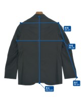 soutien collar（ステンカラー）カジュアルジャケット 黒 サイズ:38(M位) レディース/2200641878176