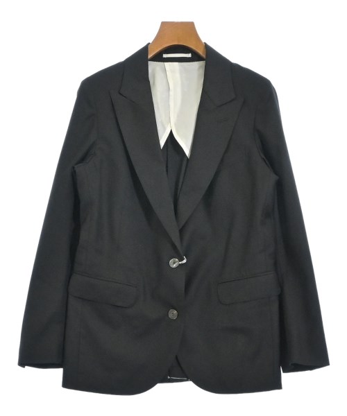 soutien collar(ステンカラー)テーラードジャケット 黒 サイズ:40(M位)/2200664055035