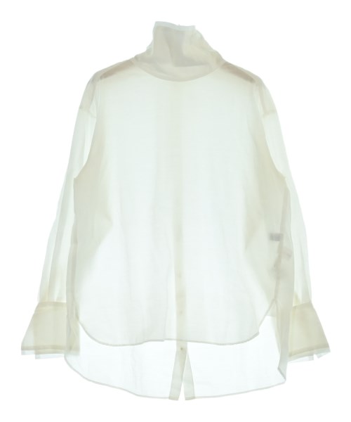 soutien collar(ステンカラー)カジュアルシャツ 白 サイズ:1(S位)/2200680040022