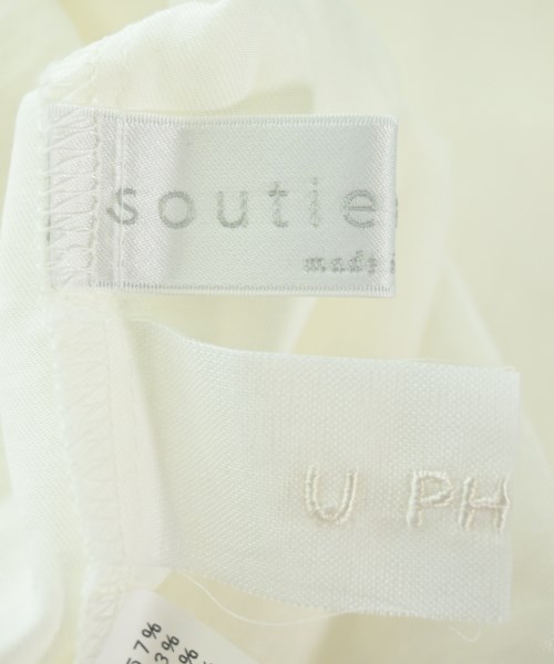 soutien collar（ステンカラー）カジュアルシャツ 白 サイズ:1(S位) レディース/2200680040022