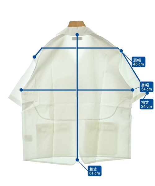 STEAF（スティーフ）カジュアルシャツ 白 サイズ:M メンズ/2200674908185