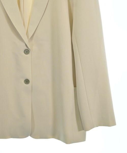 STUDIO DOE（スタジオドゥ）テーラードジャケット 白 サイズ:S レディース/2200635418050