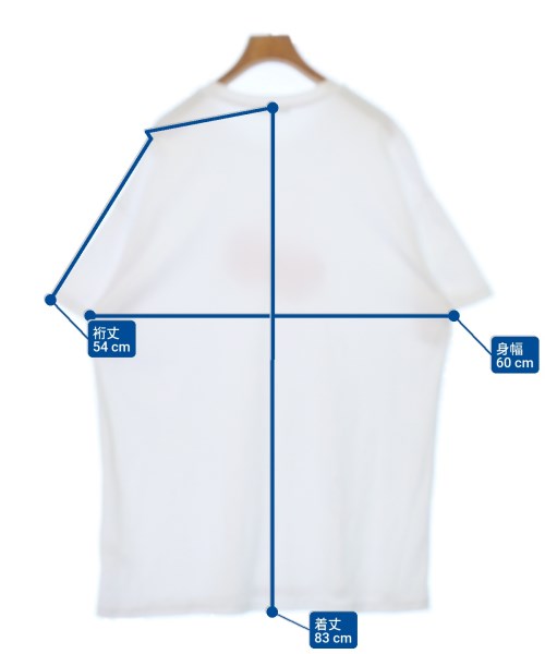 STUDIO DOE（スタジオドゥ）Tシャツ・カットソー 白 サイズ:S レディース/2200678214022