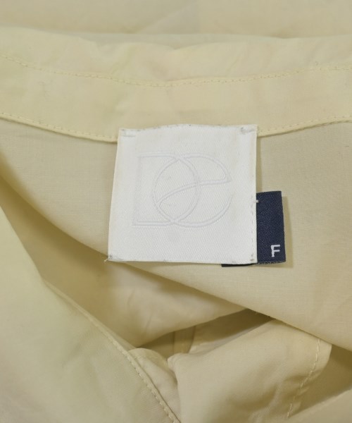 STUDIO DOE（スタジオドゥ）カジュアルシャツ 黄 サイズ:F レディース/2200655095064