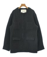 STUDIO DOE（スタジオドゥ）ノーカラージャケット 黒 サイズ:M レディース/2200685165010