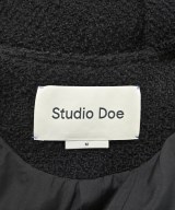 STUDIO DOE（スタジオドゥ）ノーカラージャケット 黒 サイズ:M レディース/2200685165010
