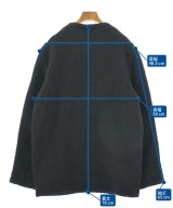 STUDIO DOE（スタジオドゥ）ノーカラージャケット 黒 サイズ:M レディース/2200685165010