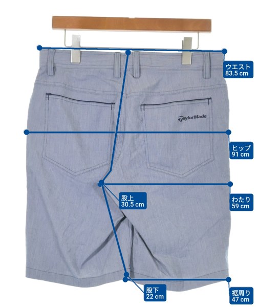 taylor made（テーラーメイド）ショートパンツ 青 サイズ:L メンズ/2200622945064