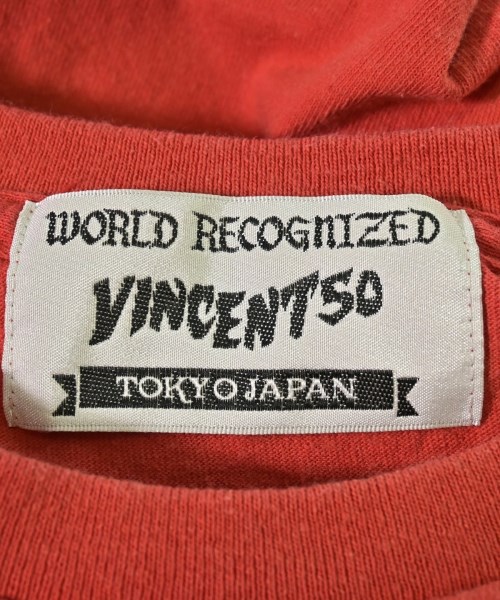 VINCENT50（バンソンサンカント）Tシャツ・カットソー 赤 サイズ:XL メンズ/2200654403013